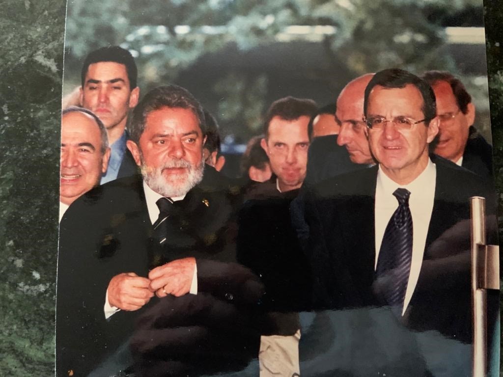 Президент Бразилии Лула да Силва. Фото из личного архива С.Орджоникидзе