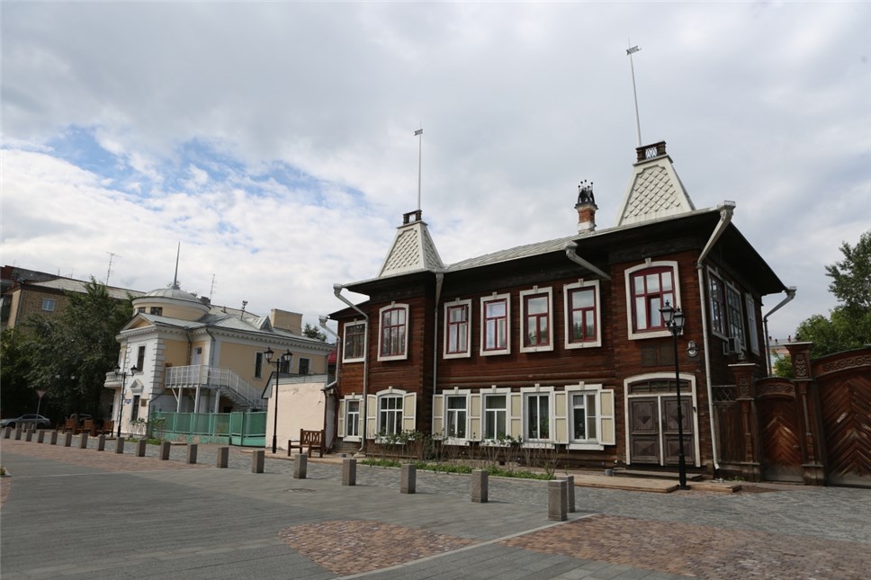 Исторический квартал в Красноярске. Фото: krasnoyarskmedia.ru