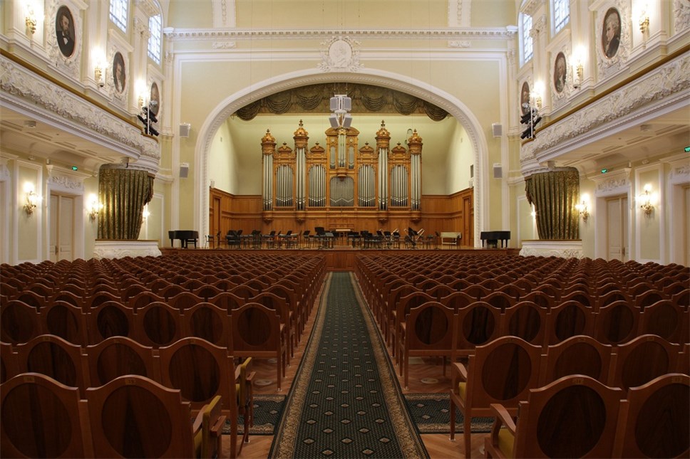 Большой зал Московской консерватории. Фото предоставлены учреждением культуры.