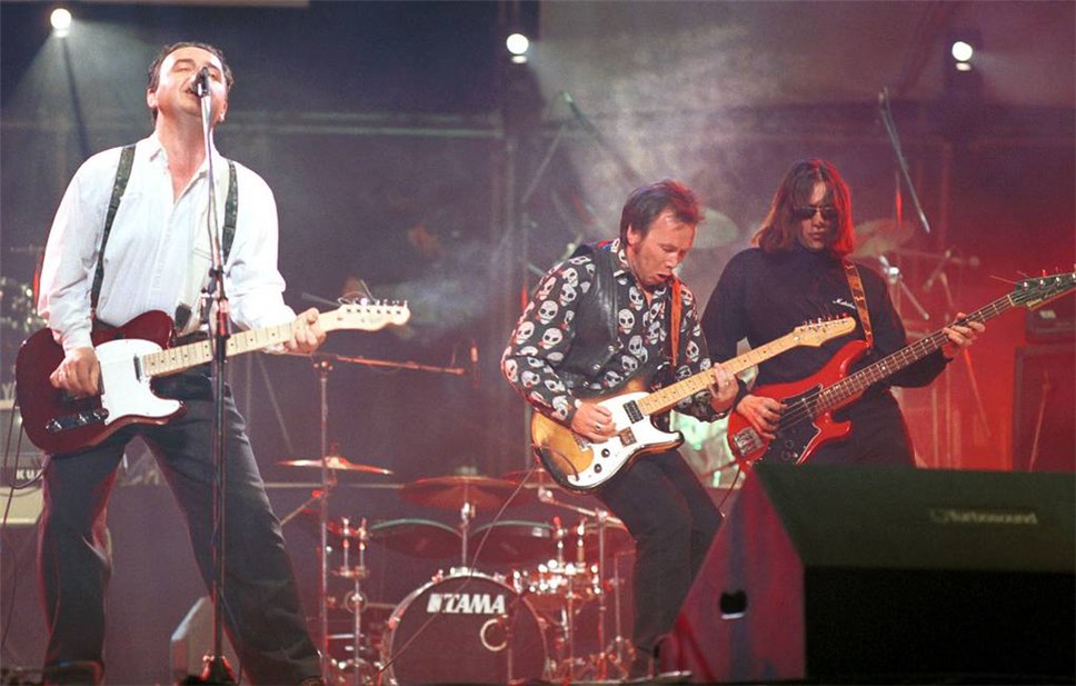 Группа "Чайф", 1995 год. Фото: ТАСС