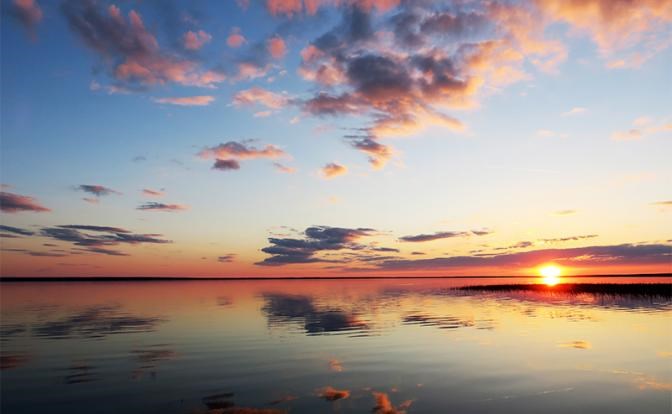 Плещеево озеро в Переславле-Залесском. Фото: ТАСС