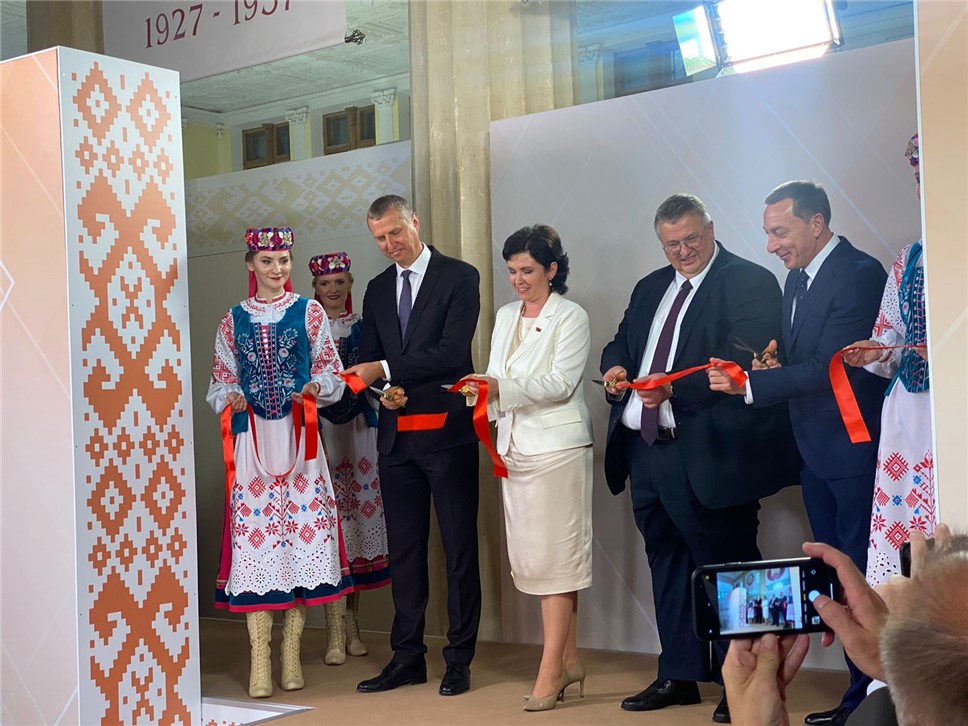 На ВДНХ открылся обновленный национальный павильон Республики Беларусь