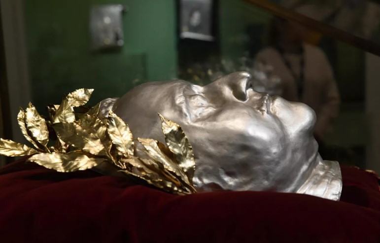 В Государственном историческом музее можно увидеть посмертную маску Петра Великого