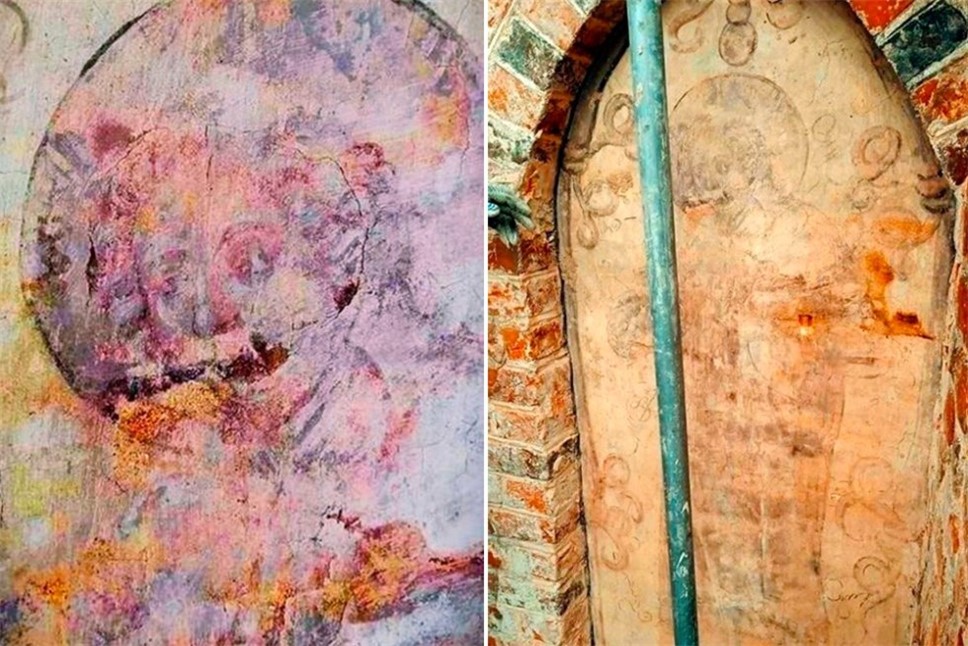 Реставрация выявила в калининградском замке Нойхаузен фрески XVI века